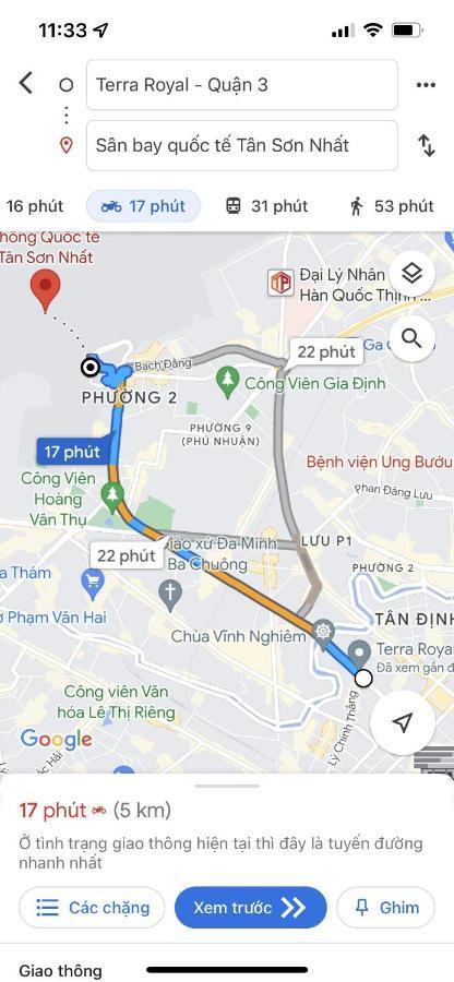Can Ho Trung Tam Quan 3 Terra Royal 호치민 외부 사진